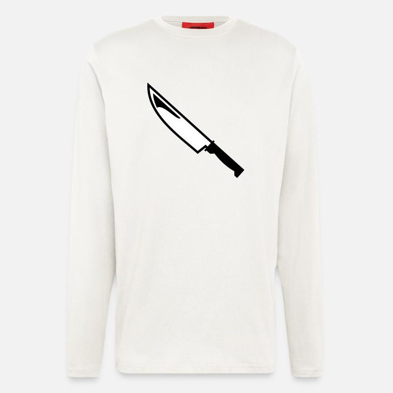 Messer - Langarmshirt - made by SPREAD  - OFF WHITE