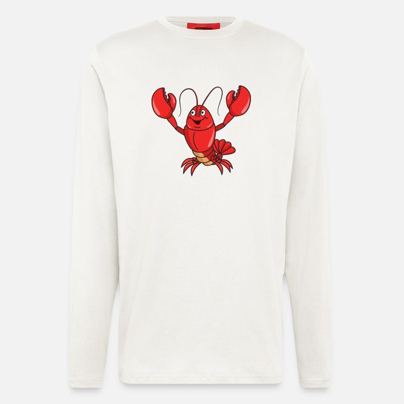 lobster - Longsleeve - made by SPREAD  - OFF WHITE
