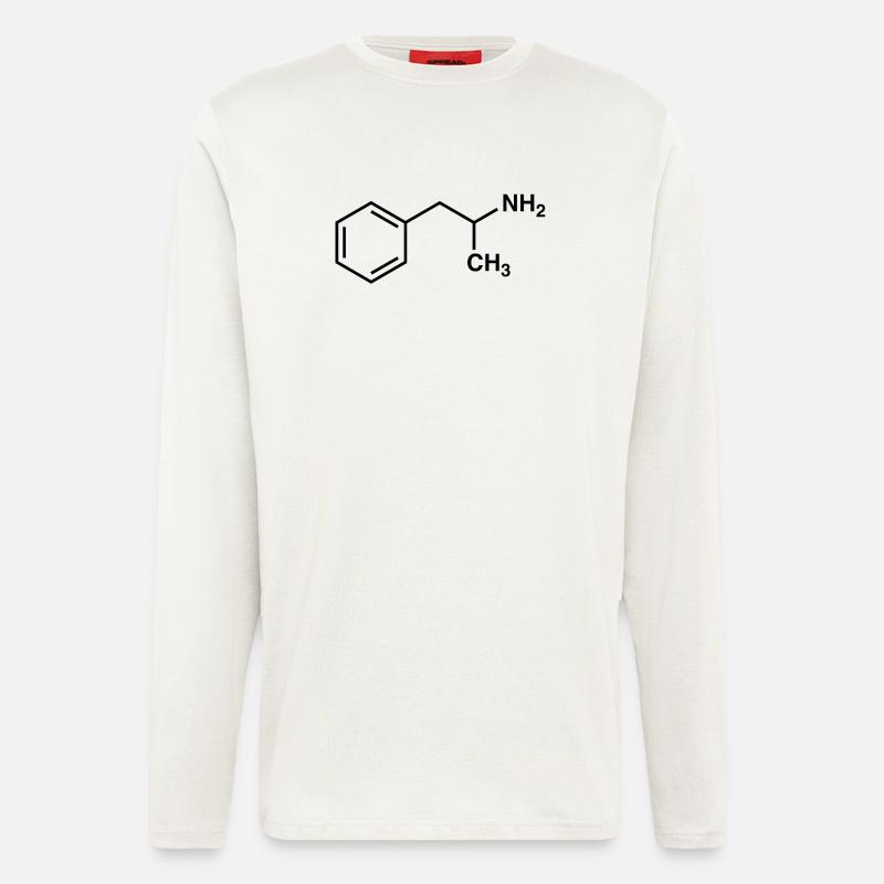 Amphetamin - schwarz - Langarmshirt - made by SPREAD  - OFF WHITE