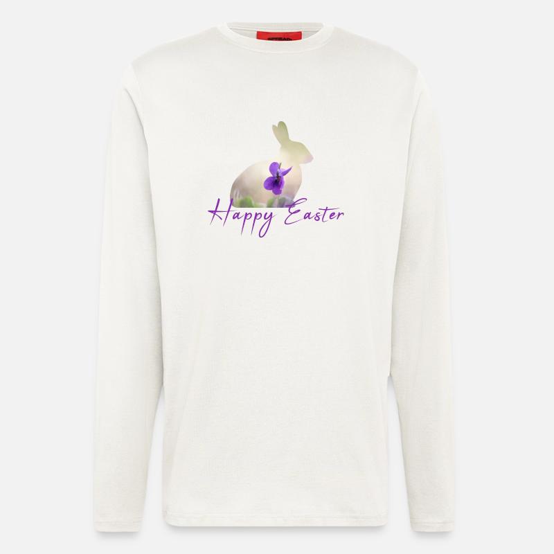 Happy Easter - Longsleeve - made by SPREAD  - OFF WHITE
