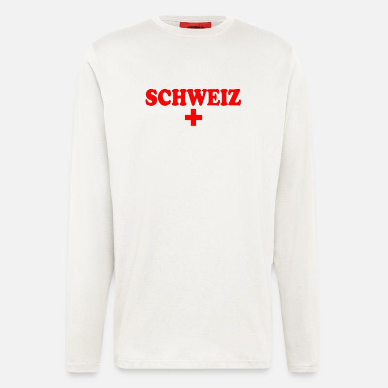 Schweiz - Longsleeve - made by SPREAD  - OFF WHITE