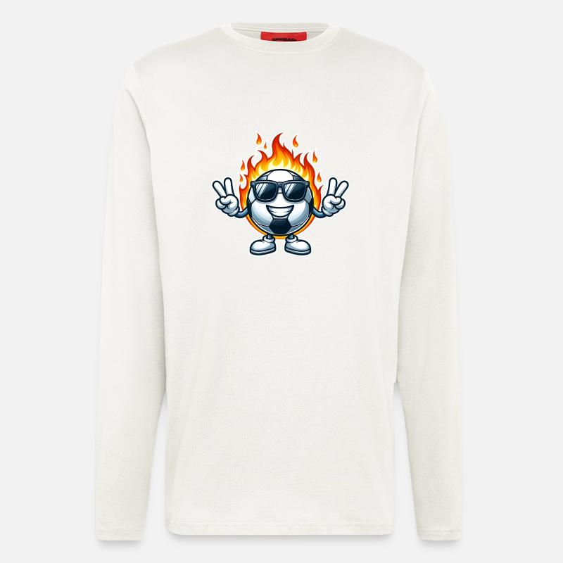 Soccer - Longsleeve - made by SPREAD  - OFF WHITE