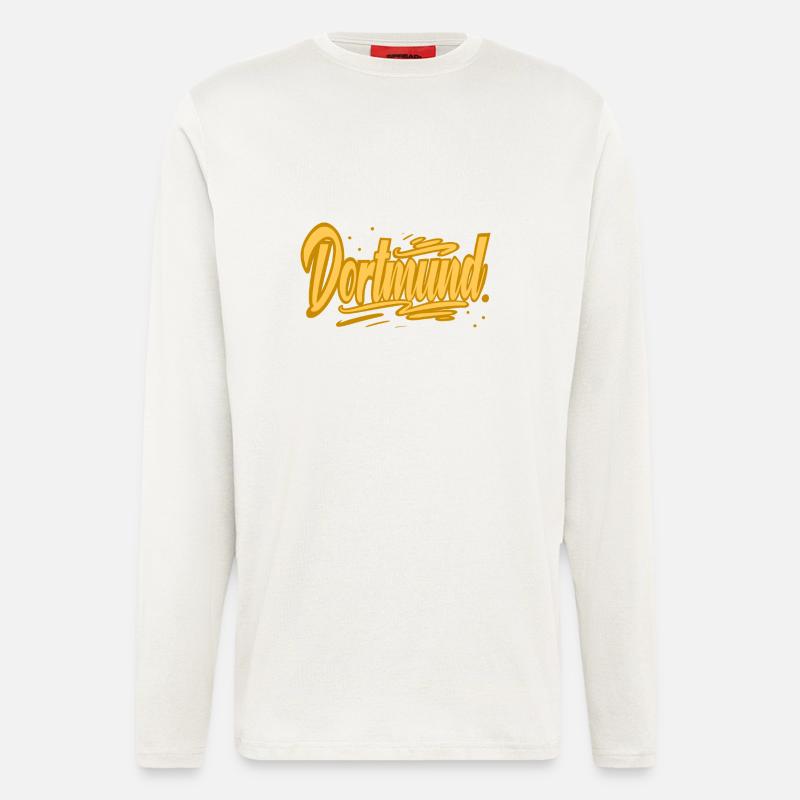 Dortmund - Langarmshirt - made by SPREAD  - OFF WHITE