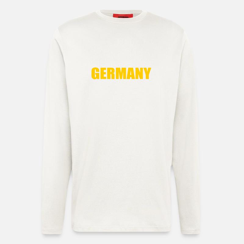 Deutschland - Langarmshirt - made by SPREAD  - OFF WHITE
