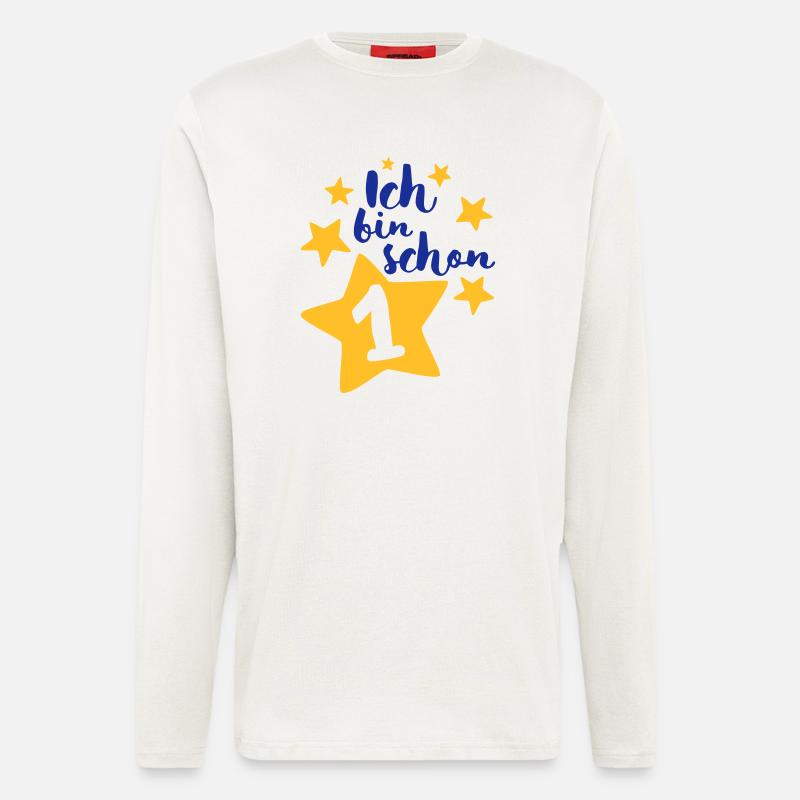 Ich bin schon Eins! - Langarmshirt - made by SPREAD  - OFF WHITE
