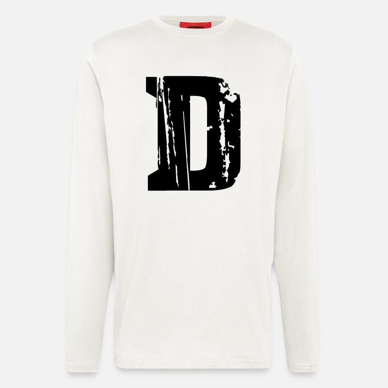 D - Buchstabe - Langarmshirt - made by SPREAD  - OFF WHITE