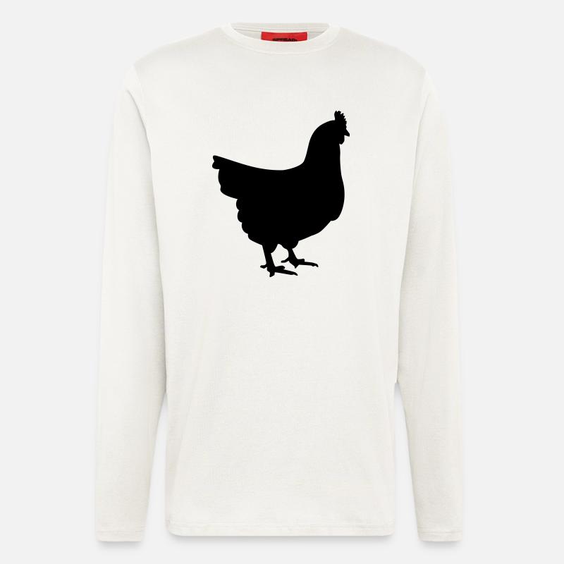 Chicken - Longsleeve - made by SPREAD  - OFF WHITE