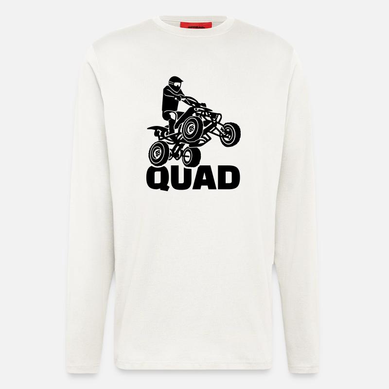 Quad - Langarmshirt - made by SPREAD  - OFF WHITE