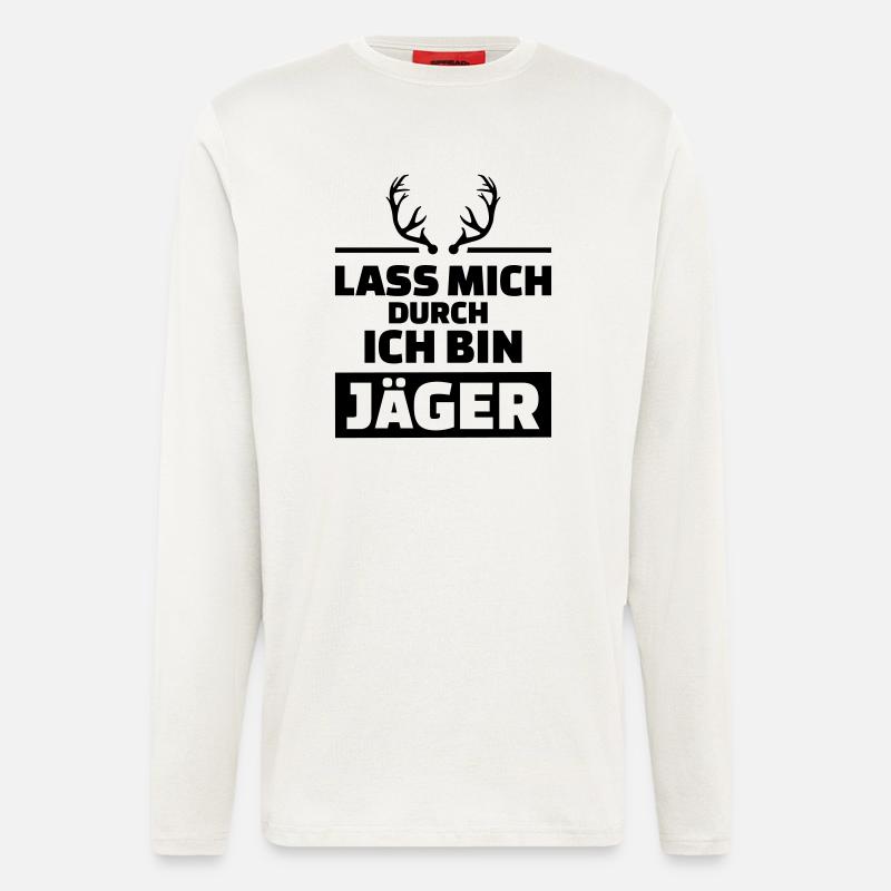 Jäger - Langarmshirt - made by SPREAD  - OFF WHITE