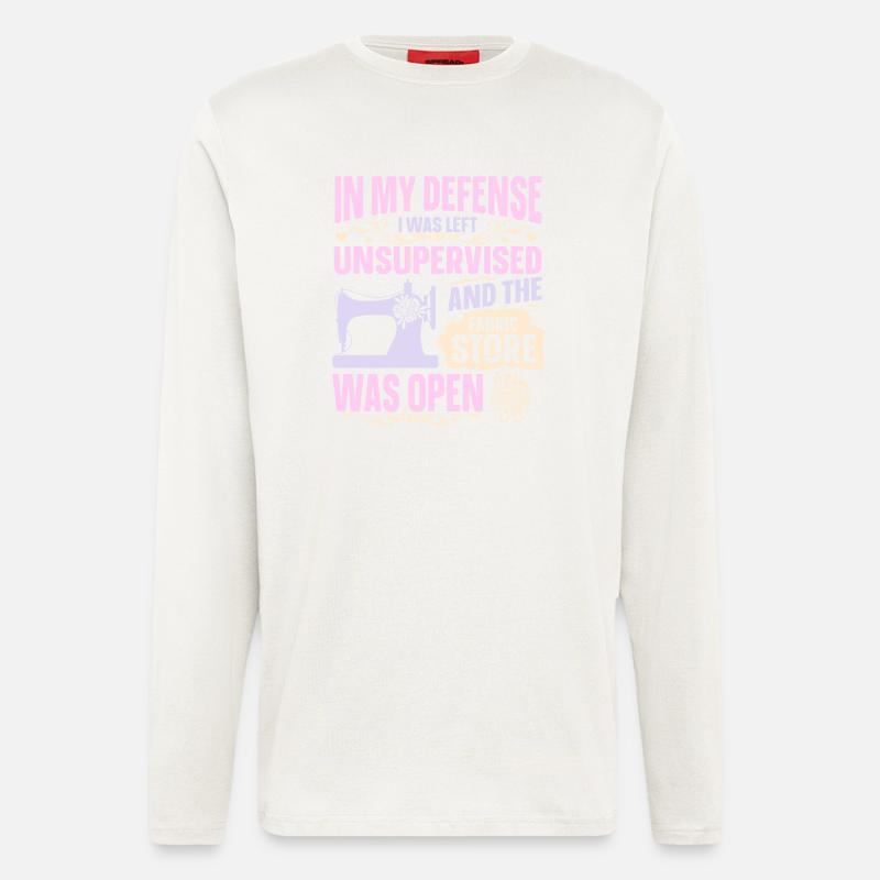 Nähen - Langarmshirt - made by SPREAD - OFF WHITE
