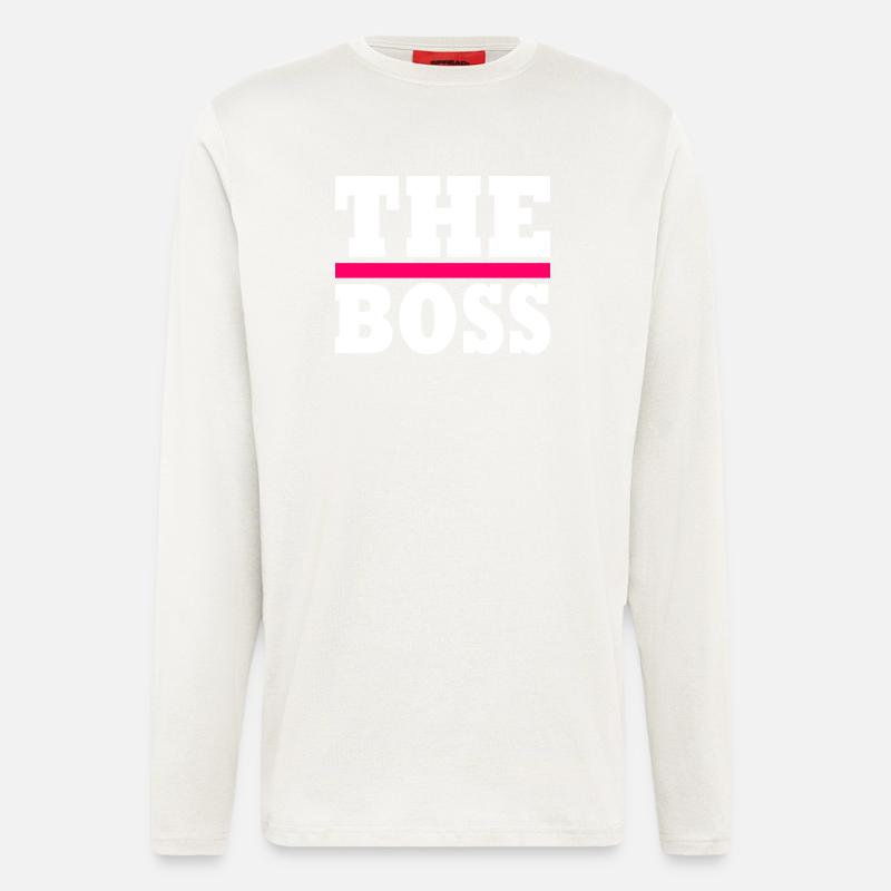 The boss - Langarmshirt - made by SPREAD  - OFF WHITE