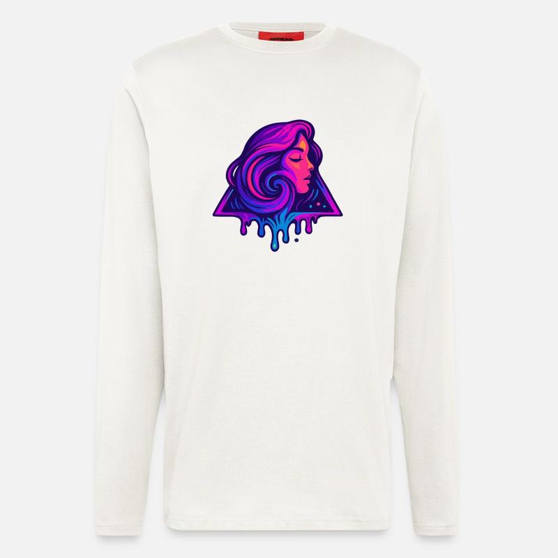 Triangle Profile - Longsleeve - made by SPREAD  - OFF WHITE