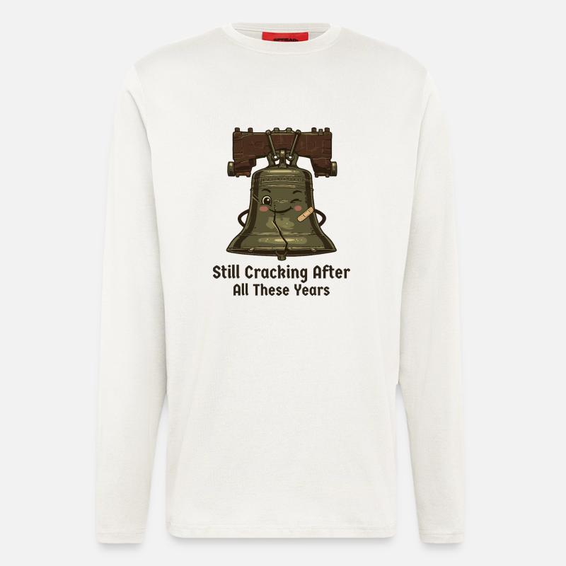 Freiheitsglocke - Langarmshirt - made by SPREAD  - OFF WHITE