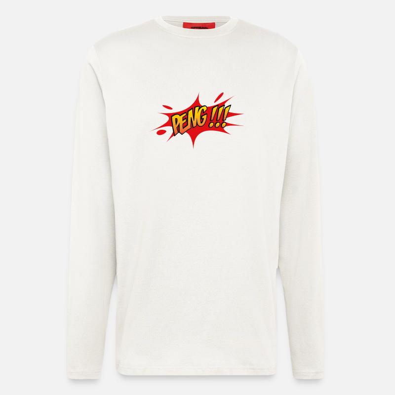 Paintball - Langarmshirt - made by SPREAD - OFF WHITE