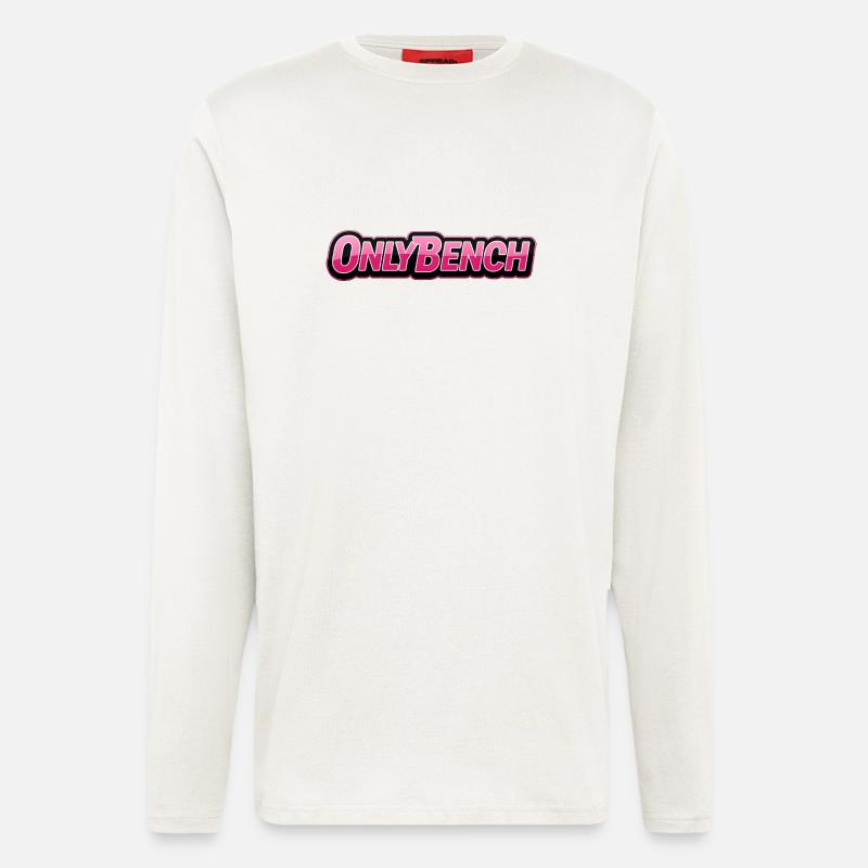 onlybench pink - Langarmshirt - made by SPREAD  - OFF WHITE