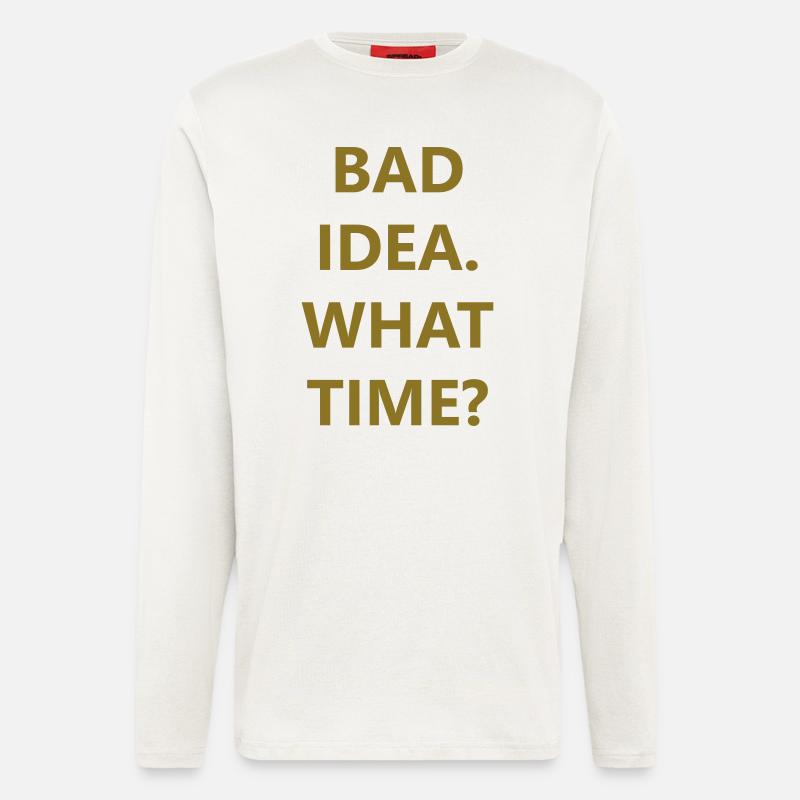bad idea - Langarmshirt - made by SPREAD  - OFF WHITE