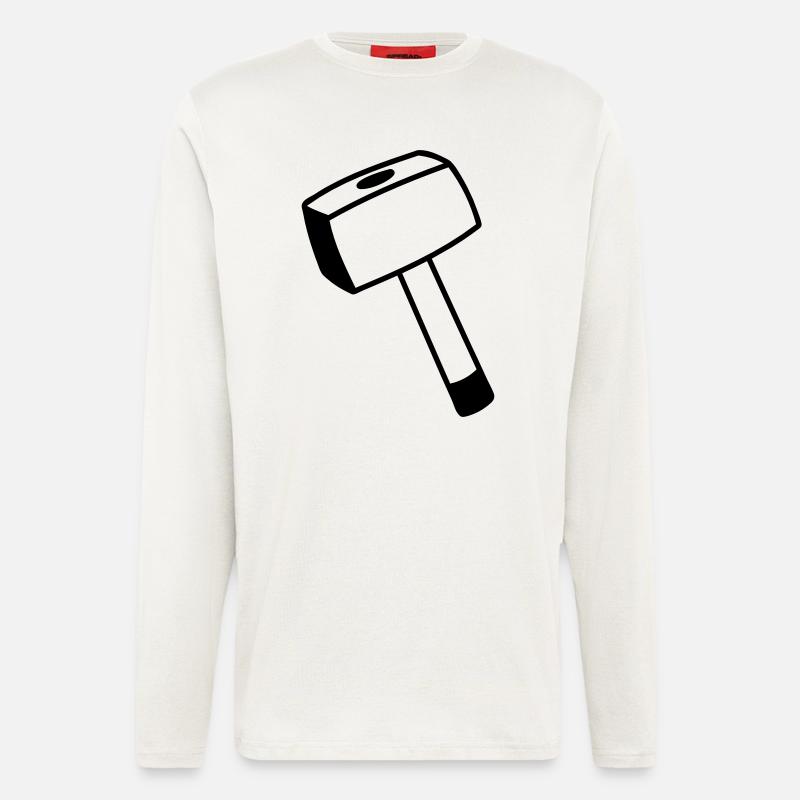 Hammer - Langarmshirt - made by SPREAD  - OFF WHITE
