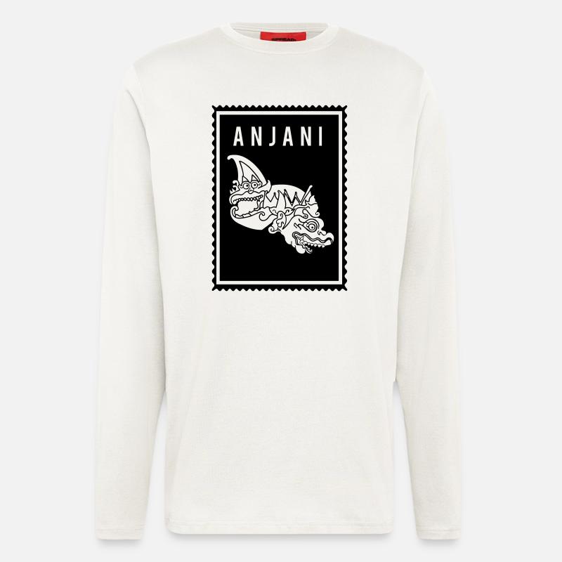 Anjani - Wayang - Langarmshirt - made by SPREAD  - OFF WHITE