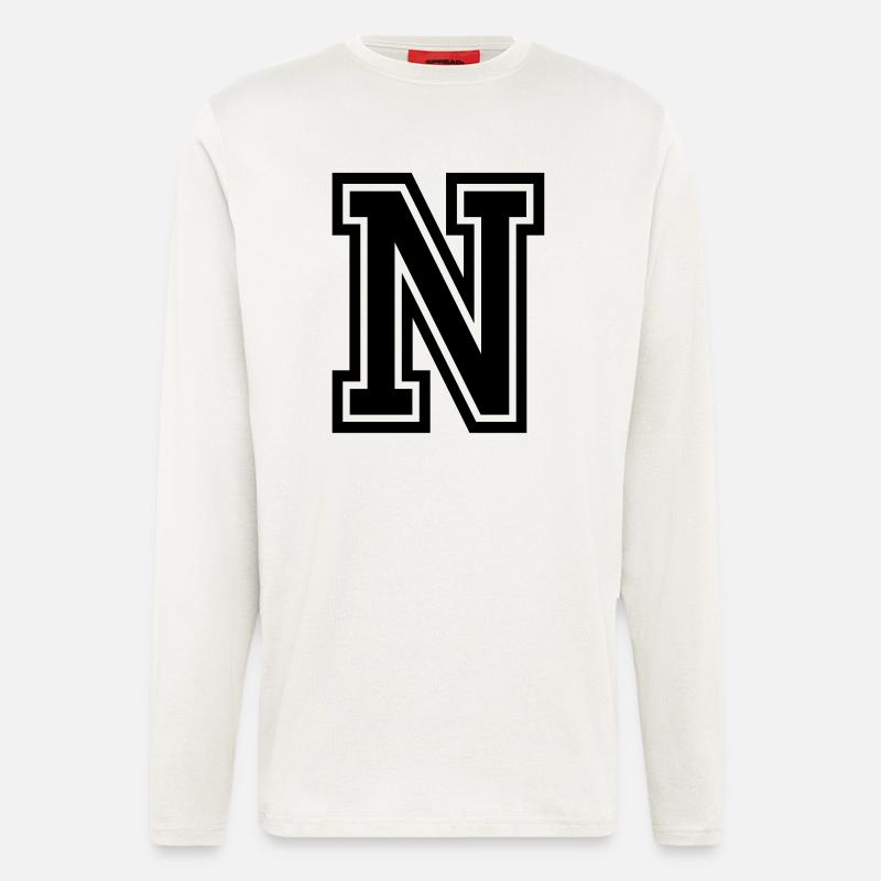 N - Langarmshirt - made by SPREAD - OFF WHITE