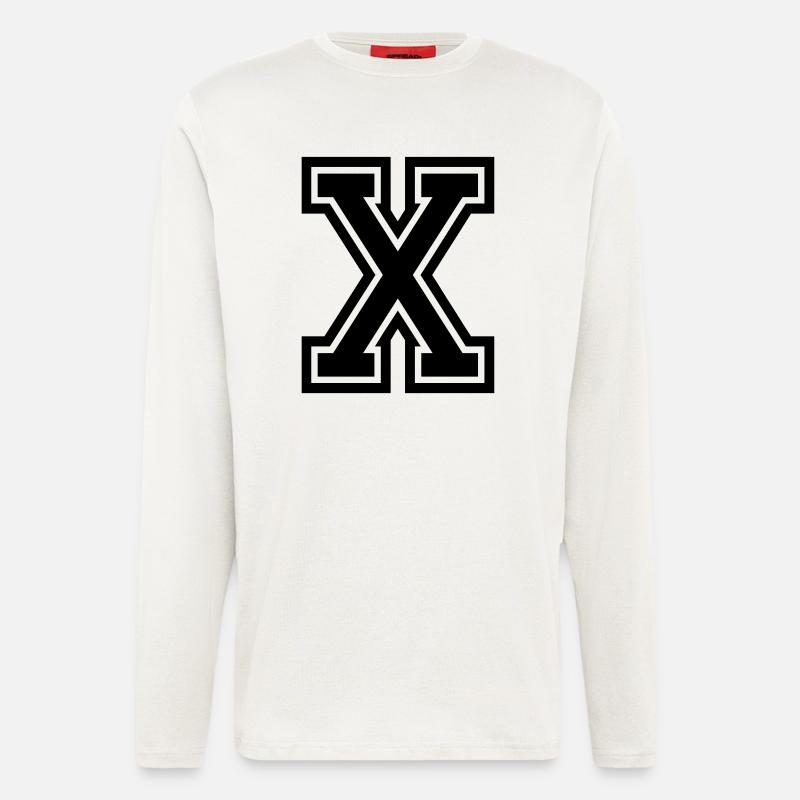 X - Langarmshirt - made by SPREAD  - OFF WHITE