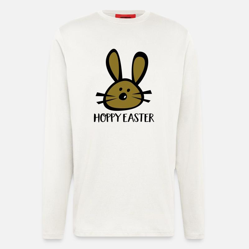 FROHE OSTERN - Longsleeve - made by SPREAD  - OFF WHITE