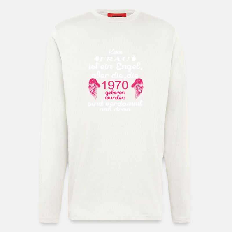 Frau Engel 1970 - Langarmshirt - made by SPREAD  - OFF WHITE