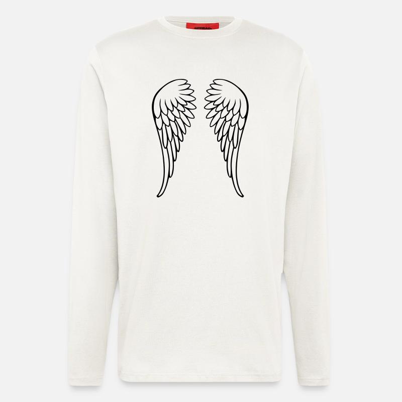 Flügel - Langarmshirt - made by SPREAD  - OFF WHITE