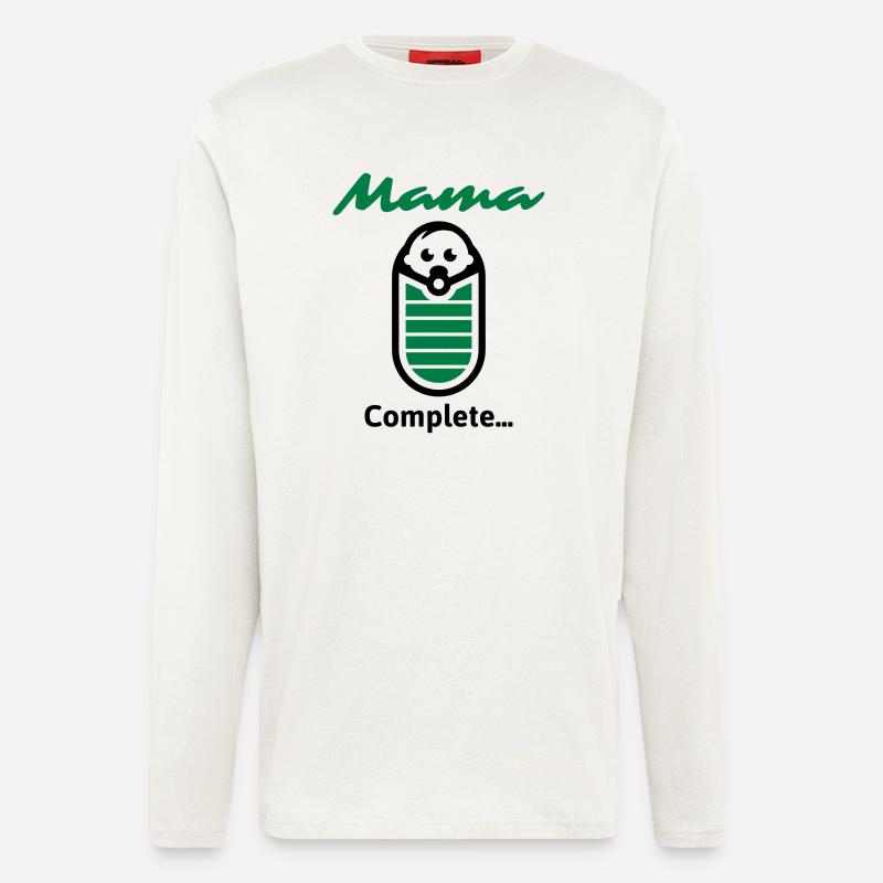 Mama Complete ... - Longsleeve - made by SPREAD  - OFF WHITE