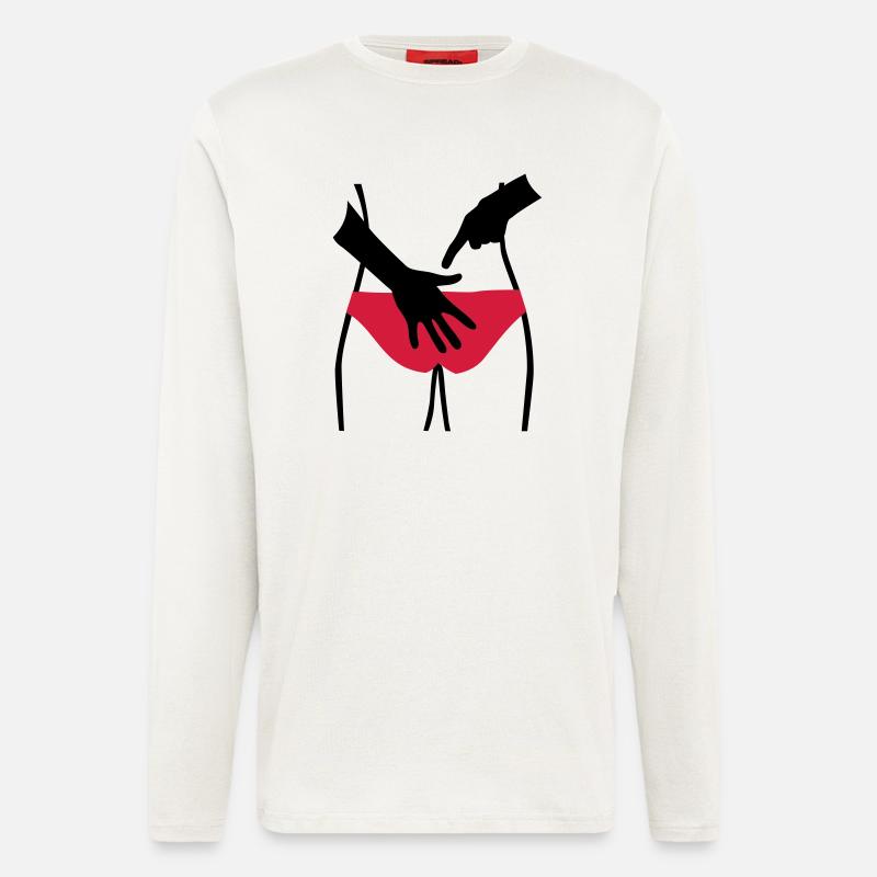 Beachvolleyball - Longsleeve - made by SPREAD  - OFF WHITE