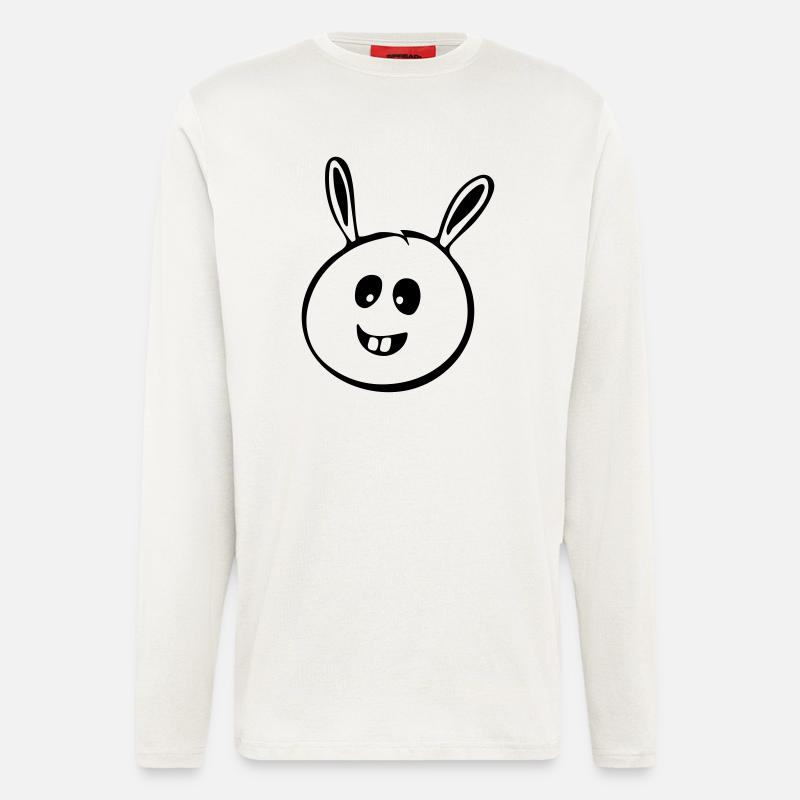 Rabbit - Longsleeve - made by SPREAD  - OFF WHITE