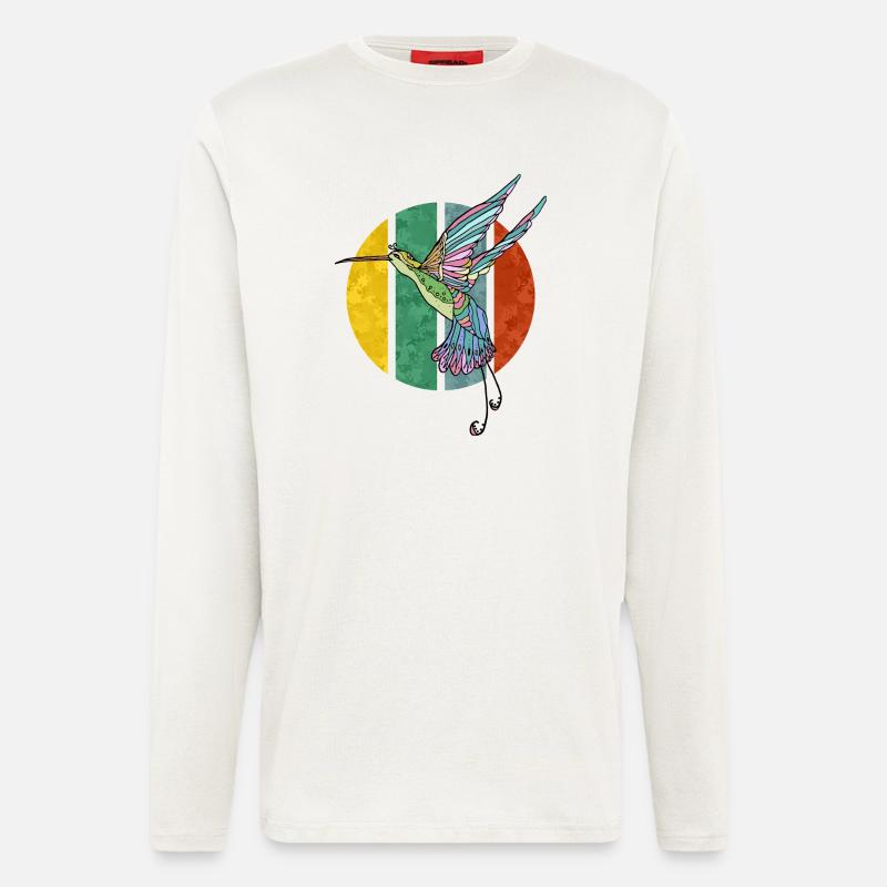 Kolibri - Langarmshirt - made by SPREAD  - OFF WHITE