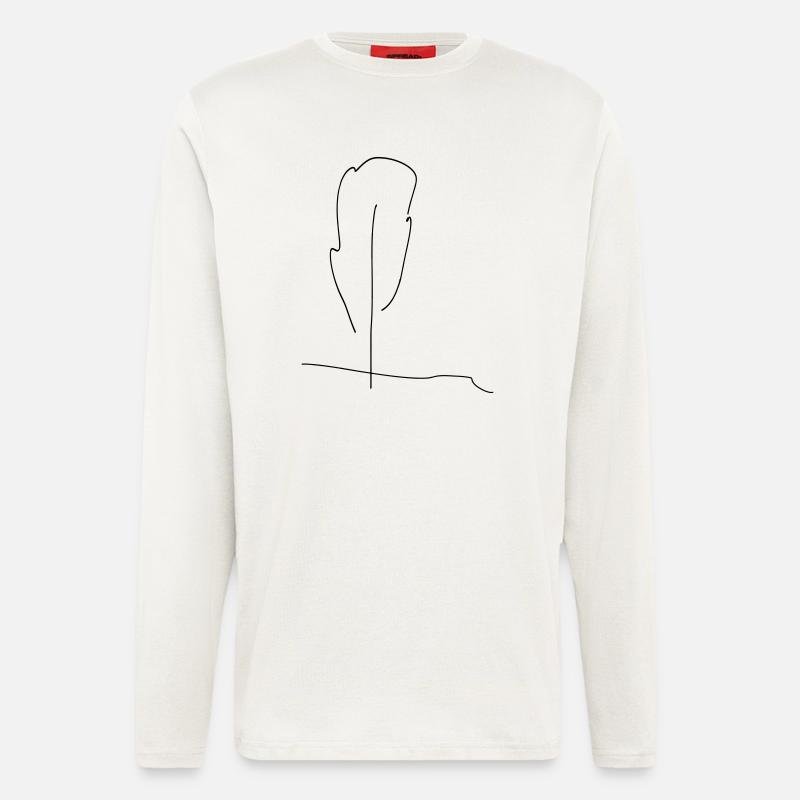 tree - Langarmshirt - made by SPREAD  - OFF WHITE