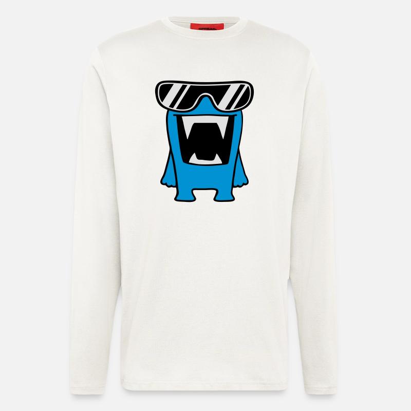Cool Monster - Langarmshirt - made by SPREAD  - OFF WHITE