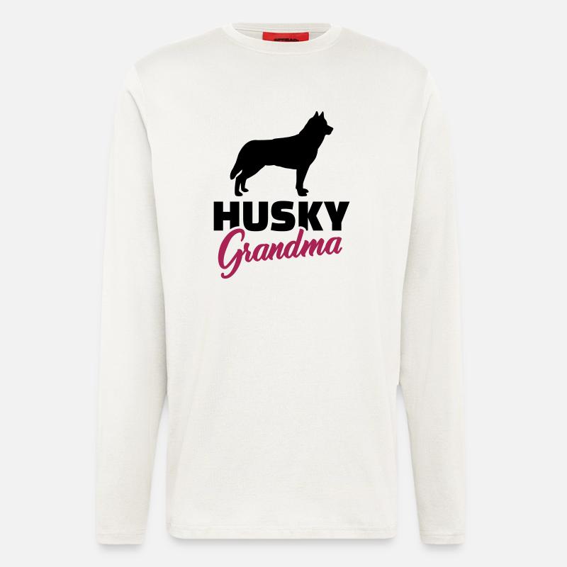 Husky - Langarmshirt - made by SPREAD  - OFF WHITE