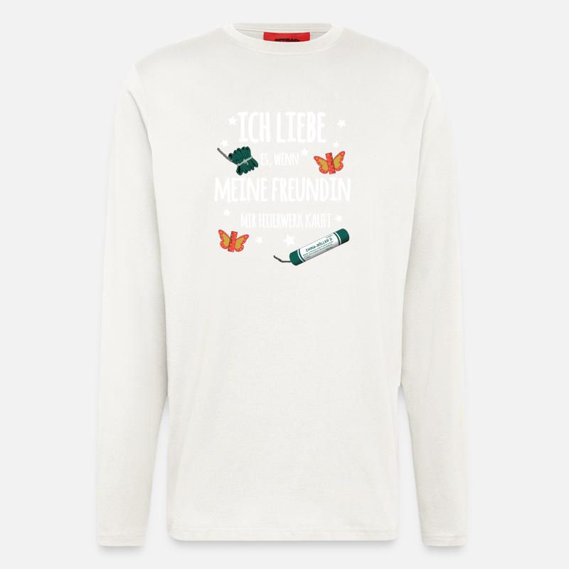 Pyro Partnerschaft - Langarmshirt - made by SPREAD  - OFF WHITE
