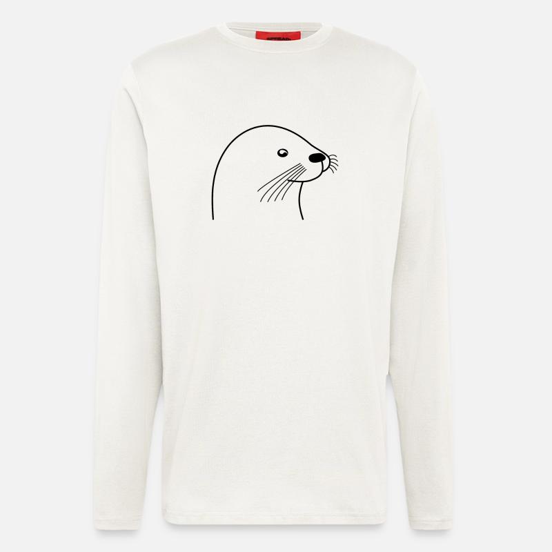 otter - Langarmshirt - made by SPREAD  - OFF WHITE