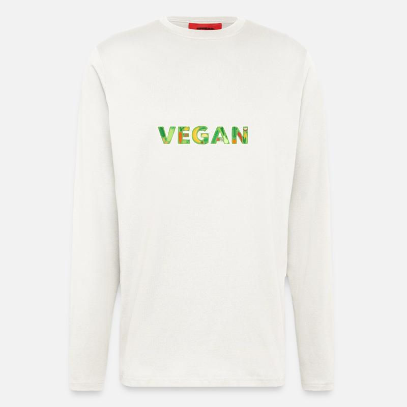 Vegan - Langarmshirt - made by SPREAD  - OFF WHITE