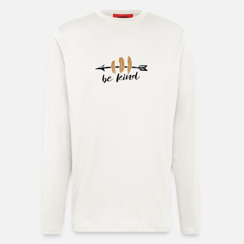 be kind gift - Longsleeve - made by SPREAD  - OFF WHITE