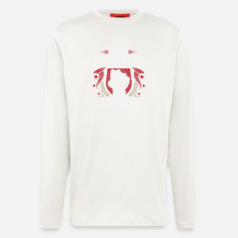 Bester Disponent aller zeiten - Langarmshirt - made by SPREAD  - OFF WHITE