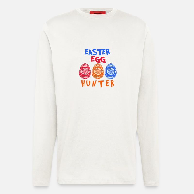 Easter egg hunter - Longsleeve - made by SPREAD  - OFF WHITE