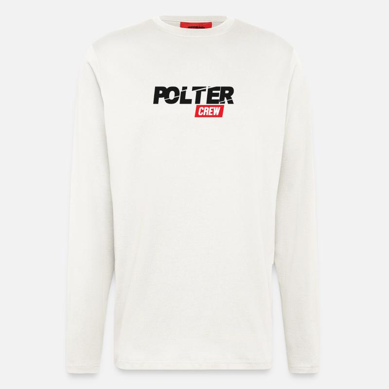 Polter Crew, Polterabend - Langarmshirt - made by SPREAD  - OFF WHITE