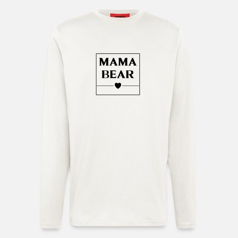 Mama Bear box - Langarmshirt - made by SPREAD  - OFF WHITE