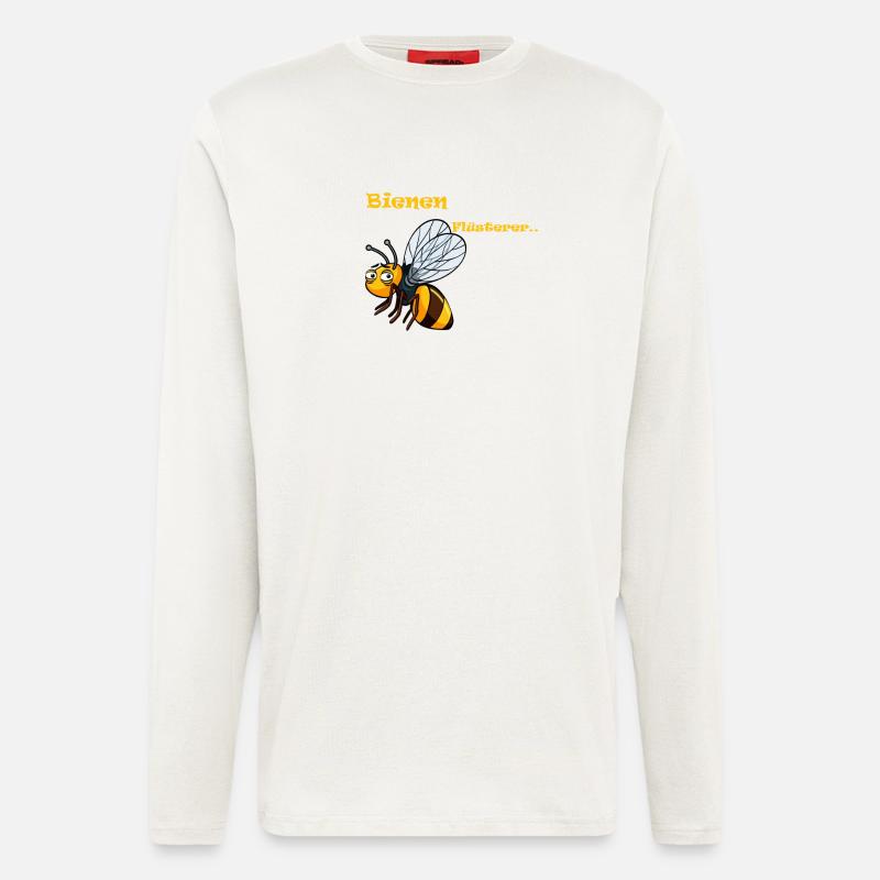 Bienen Flüsterer - Langarmshirt - made by SPREAD  - OFF WHITE