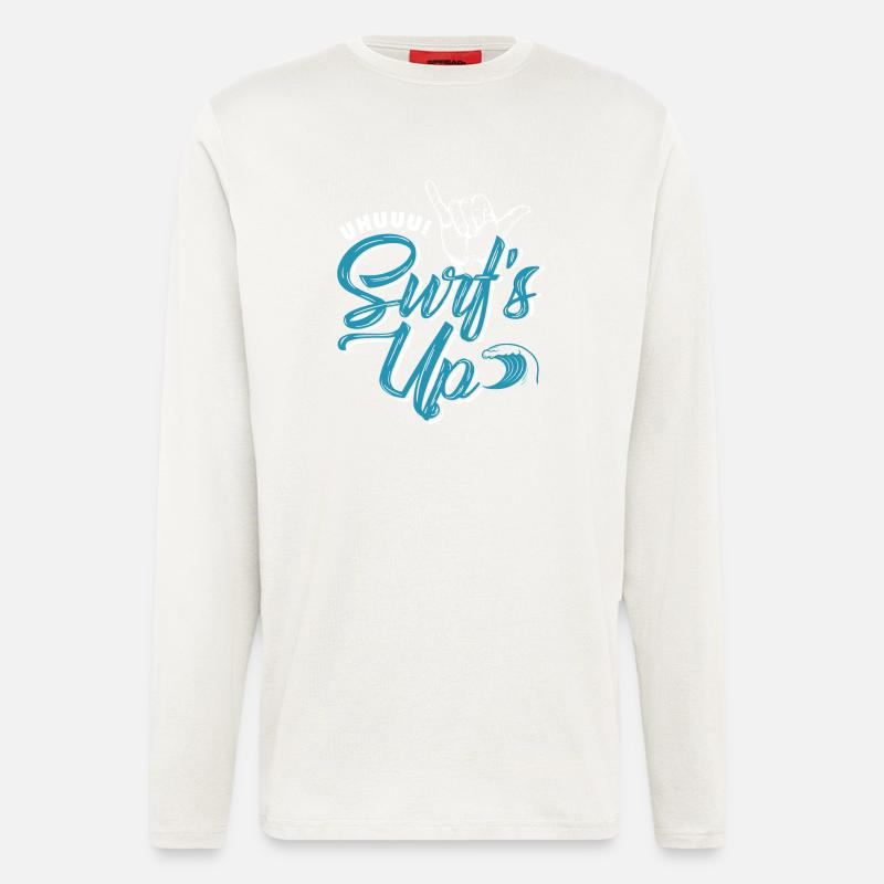 Surf's Up! - Longsleeve - made by SPREAD  - OFF WHITE