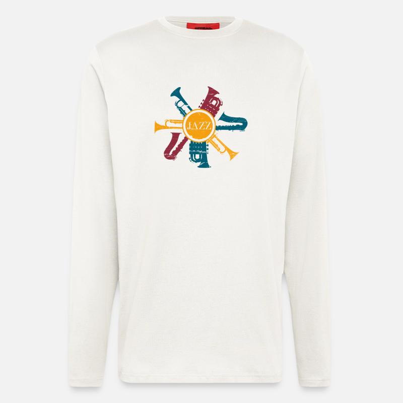 Jazz - Langarmshirt - made by SPREAD  - OFF WHITE