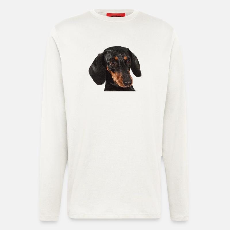 Dackel - Langarmshirt - made by SPREAD  - OFF WHITE