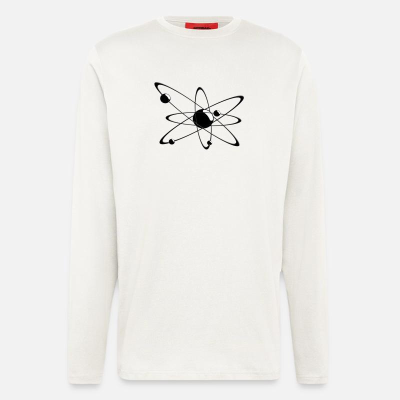fantastic atom - Langarmshirt - made by SPREAD  - OFF WHITE