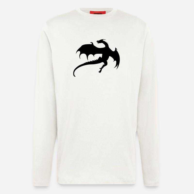 Dragon - Longsleeve - made by SPREAD  - OFF WHITE