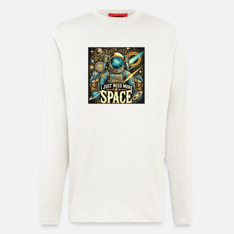 MORE SPACE - Langarmshirt - made by SPREAD  - OFF WHITE