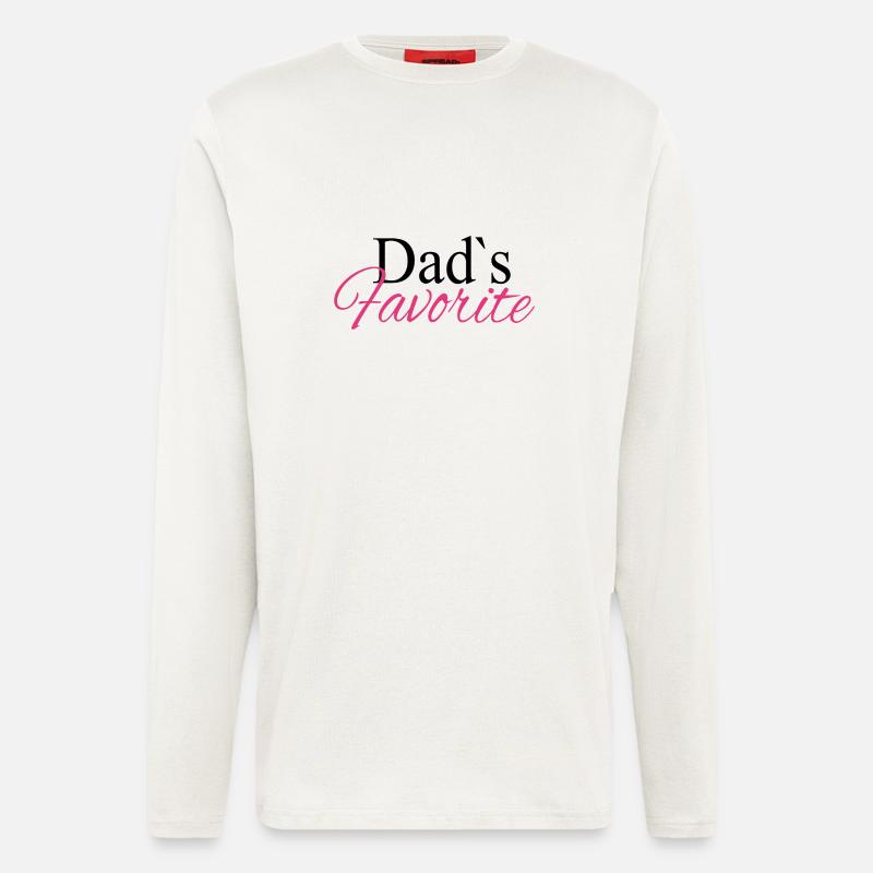 Dad`s Favorite - Langarmshirt - made by SPREAD  - OFF WHITE